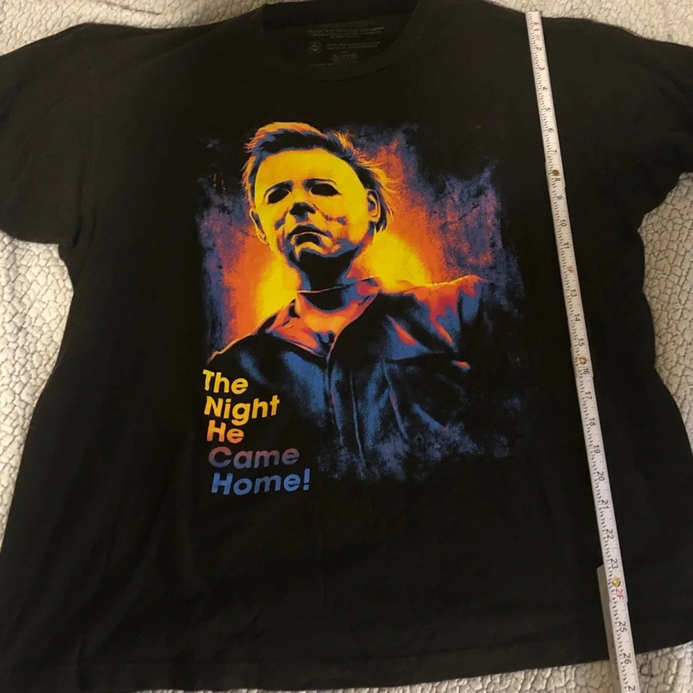 Black Halloween Graphic T-Shirt